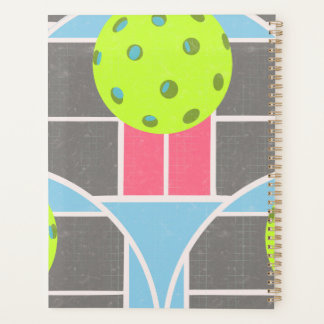 Modern Pickleball scalloped Planner