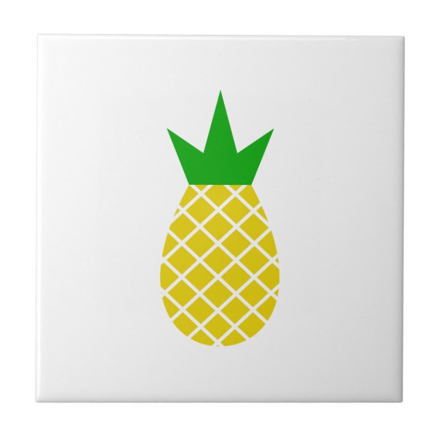 Modern pineapple design tile (Front)