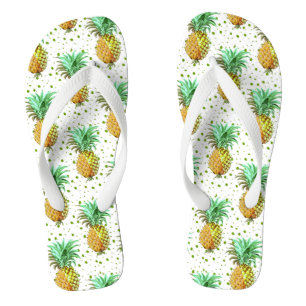 Modern Pineapple Pattern Jandals