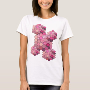 Modern Pink ABSTRACT ART Graphic Design T-Shirt
