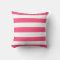 Modern Pink and White Stripes