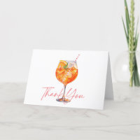 Modern Pink Aperol Spritz Bridal Shower