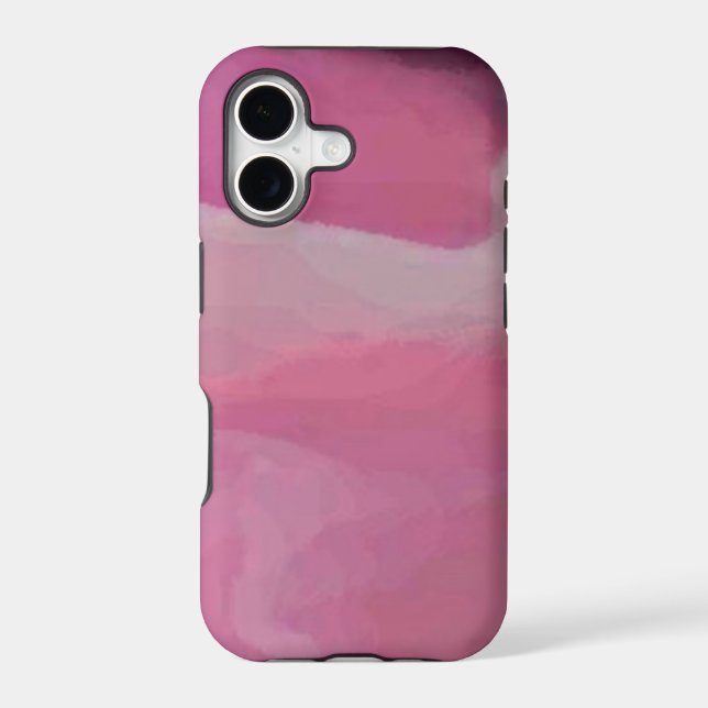Modern pink bubble oils marble pattern-iphone5 #Za (Back)