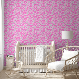 Modern Pink Camo  Wallpaper