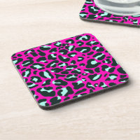 Modern Pink Cheetah Leopard Animal Print