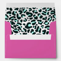 Modern Pink Cheetah Leopard Animal Print