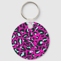 Modern Pink Cheetah Leopard Animal Print