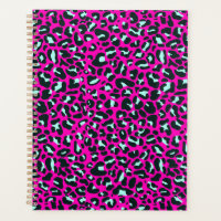 Modern Pink Cheetah Leopard Animal Print