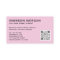 Modern Pink Flowers QR Code Florist
