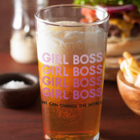 Modern Pink Girl Boss Best Girly Gift
