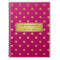 Modern Pink Gold Glitter Polka Dots