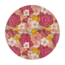 Modern Pink & Magenta Floral Pattern for Her