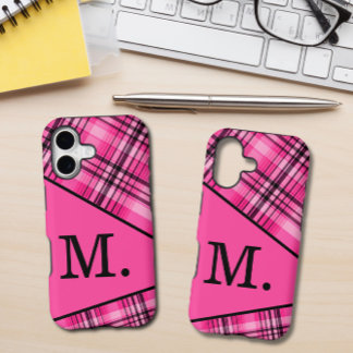 Modern Pink Monogram