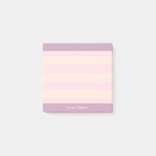 Modern Pink Office School Teacher Mum Student Post-it Notes