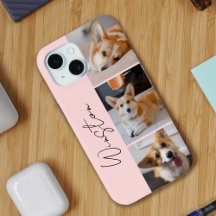 Modern Pink Photo Collage