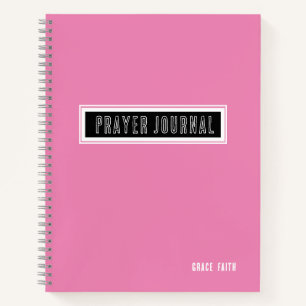 Modern Pink Prayer Journal