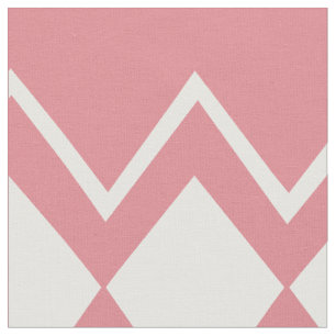 Modern Pink Retro Personalised Fabric