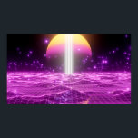 Modern pink sci fi pop art scene3 poster<br><div class="desc">Modern pink sci fi pop art scene3</div>