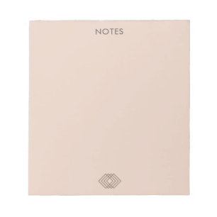 modern pink stylish notepad