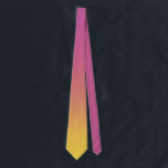 Modern Pink Yellow Colorful Ombre Gradient Tie<br><div class="desc">Modern Pink Yellow Colorful Ombre Gradient neck tie.  Matching items available.</div>