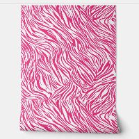 Modern Pink Zebra Print