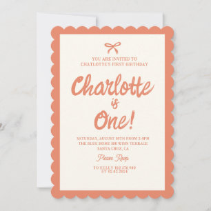 Modern Pinky Coctails Blush Hello 21 21St Birthday Invitation