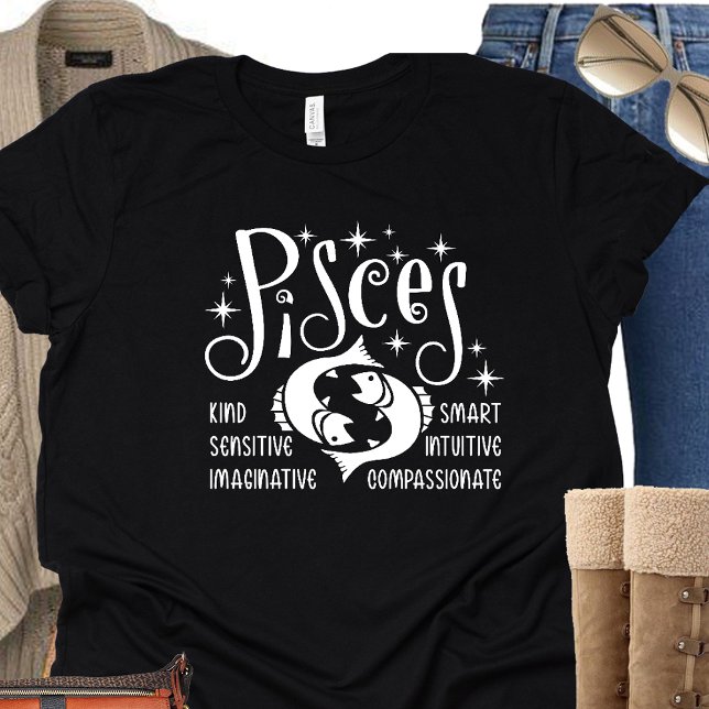 Modern Pisces Horoscope  T-Shirt (Creator Uploaded)