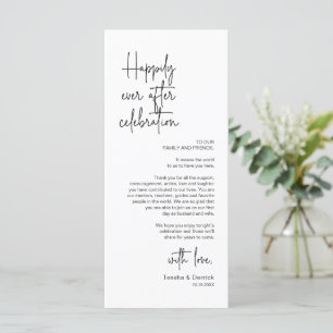 Modern Place Setting Dinner Party Thank You Card
