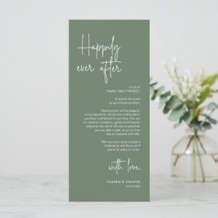 Modern Place Setting Dinner Party Thank You Card