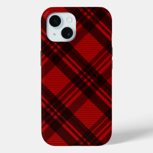 Modern Plaid Samsung Galaxy  iPhone 15 Case