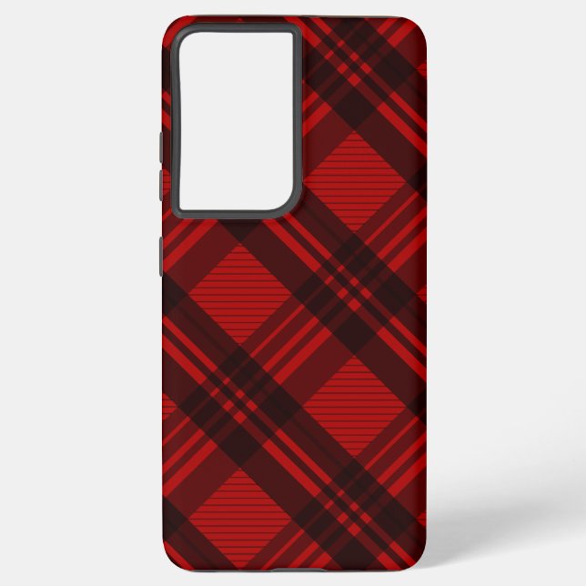 Modern Plaid  Samsung Galaxy S21+ Case (Back)