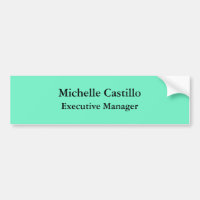 Modern Plain Professional Minimalist Green Blue