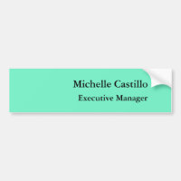 Modern Plain Professional Minimalist Green Blue