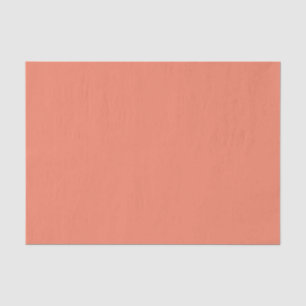 Modern Plain Salmon Colour Favour Tissue Paper