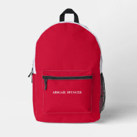 Modern Plain Simple Cherry Red Professional