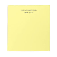 Modern Plain Travel Agent Minimalist Cream Colour