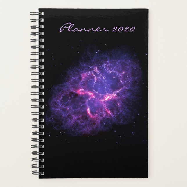 Modern Planner 2020 Black Space Art (Front)