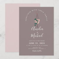 Modern Plant Macrame Hanging Botanical Wedding