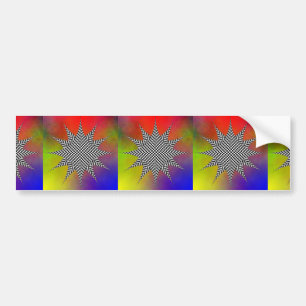 Modern Plasma by Kenneth Yoncich Bumper Sticker
