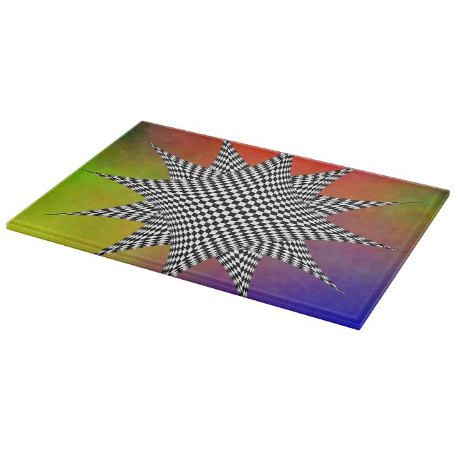 Modern Plasma by Kenneth Yoncich Cutting Board (Corner)