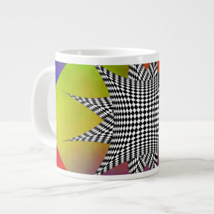 Modern Plasma by Kenneth Yoncich Large Coffee Mug