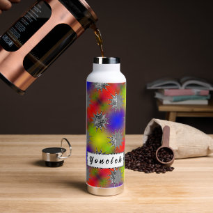 Modern Plasma by Kenneth Yoncich Water Bottle