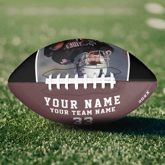 Modern Player Name Number Team Photo  Football (Creator Uploaded)