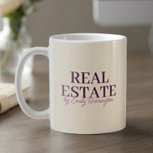 Modern Plum Real Estate Agent