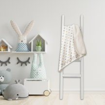 Modern Polkadot Fleece Blanket