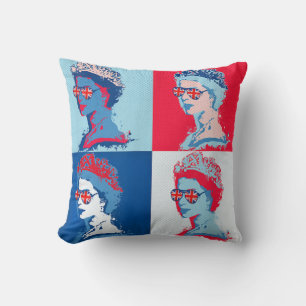 Modern Pop art HM Queen Cushion