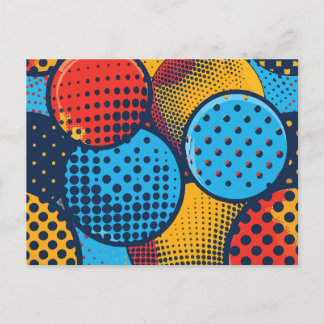 Modern Pop art Holiday Postcard