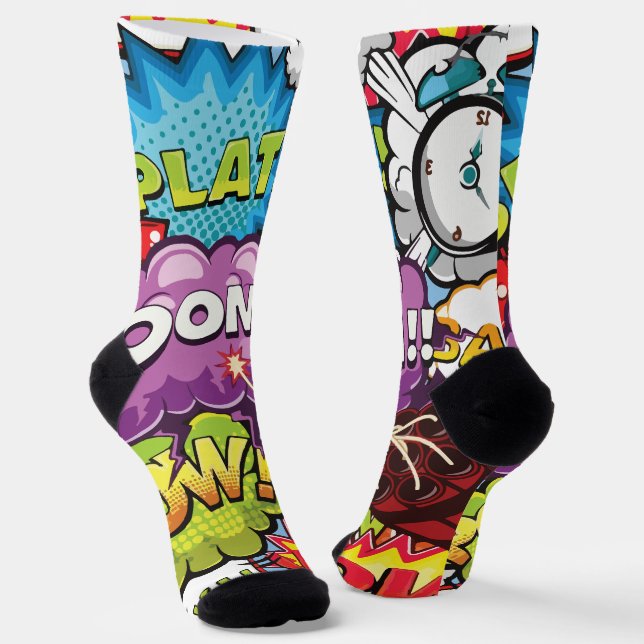 Modern Pop art  Socks (Angled)