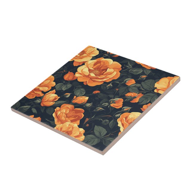 Modern Portuguese Rose Tiles  For Spa-Style Bath (Side)