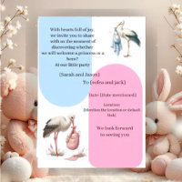 Modern Pregnancy Announcement Card - Bilingual Ara
